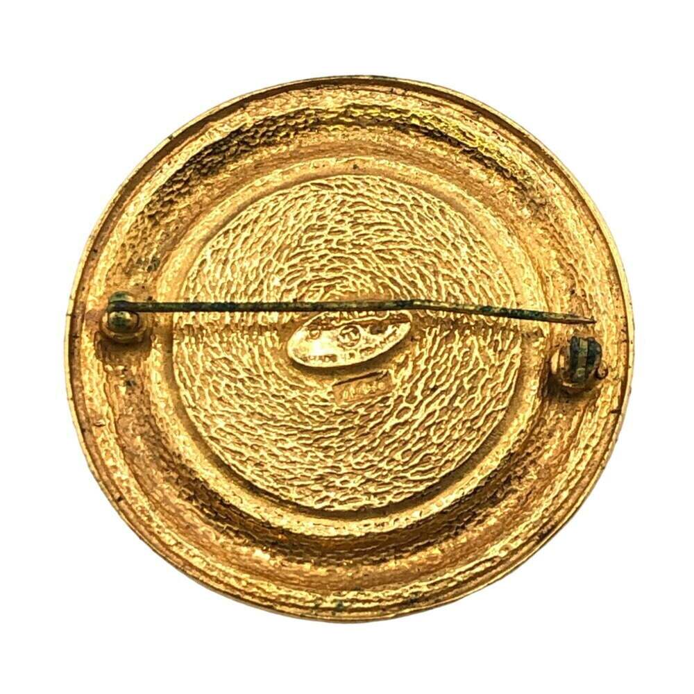 CHANEL Authentic Gold Brooch - Picture 5 of 11